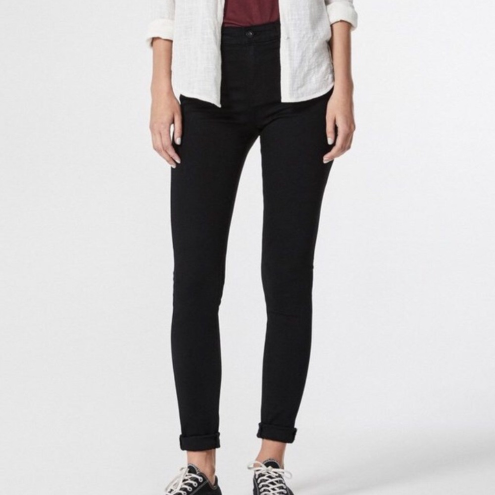 AG JEANS Super Black βThe Legging Ankleβ Jeans - Picture 3 of 7